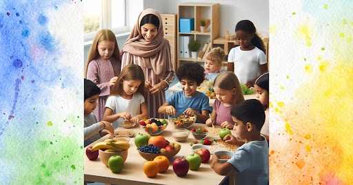 Read more about the article Nourishing Young Minds: How the Montessori Method Fosters Healthy Eating Habits