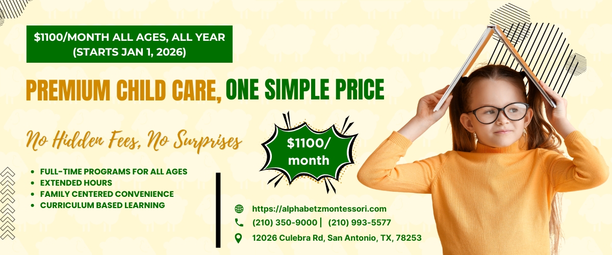 Alphabetz Montessori Bulverde Campus Banner